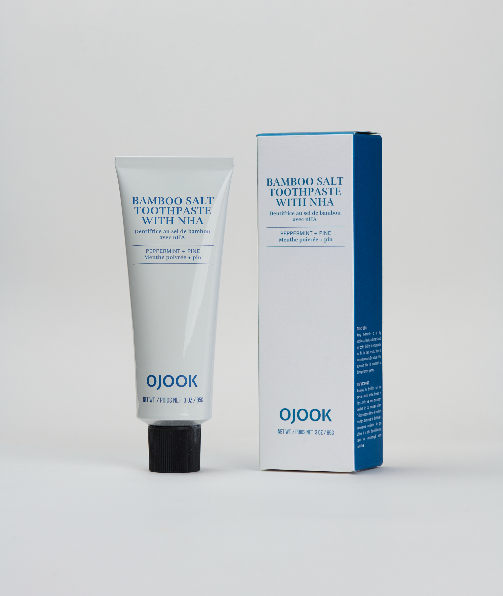 OJOOK Mommy & Me Bamboo Salt Toothpaste Set